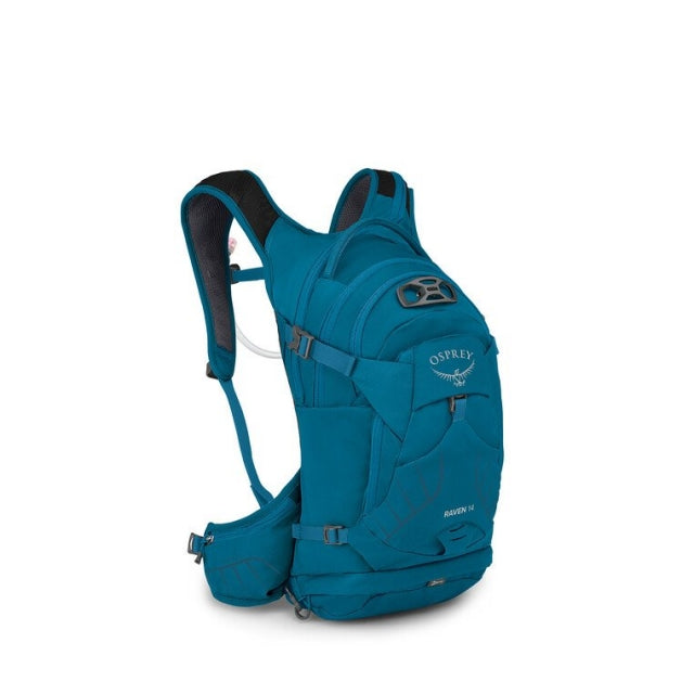 osprey 14 backpack Osprey Women's Raven 14 Hydration Pack Waterfront Blue