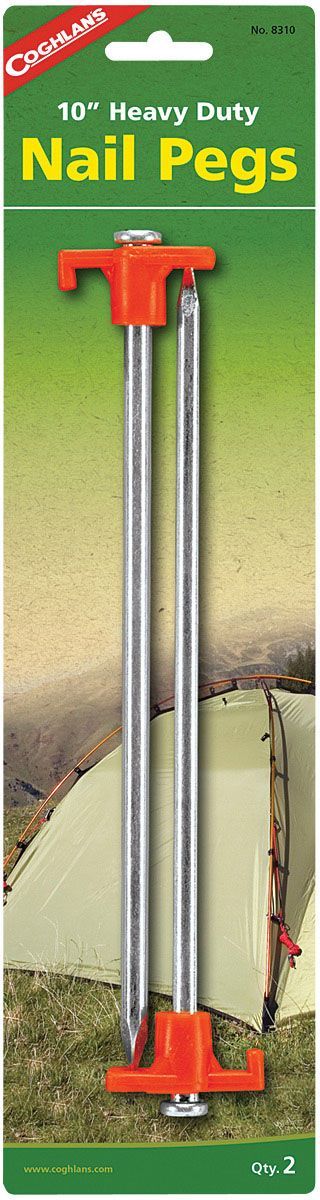 easton tent pegs Coghlan's - 10" Nail Pegs