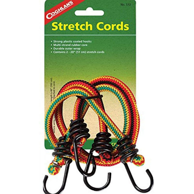 Coghlans 20" Stretch Cords - 2 Packs