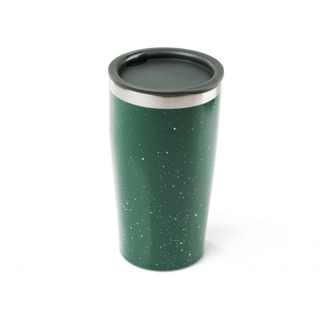 Glacier Stainless 16 Fl. Oz. Vacuum Tumbler- Green Spec by GSI