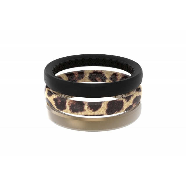 Ring Stackable Leopard