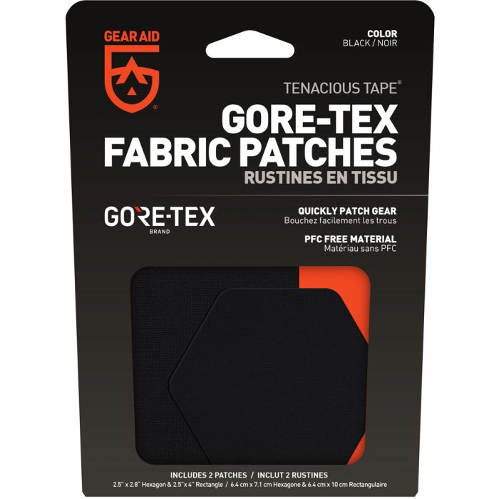 Gore-Tex Patches 2.5" Hex and 4" Rectangle