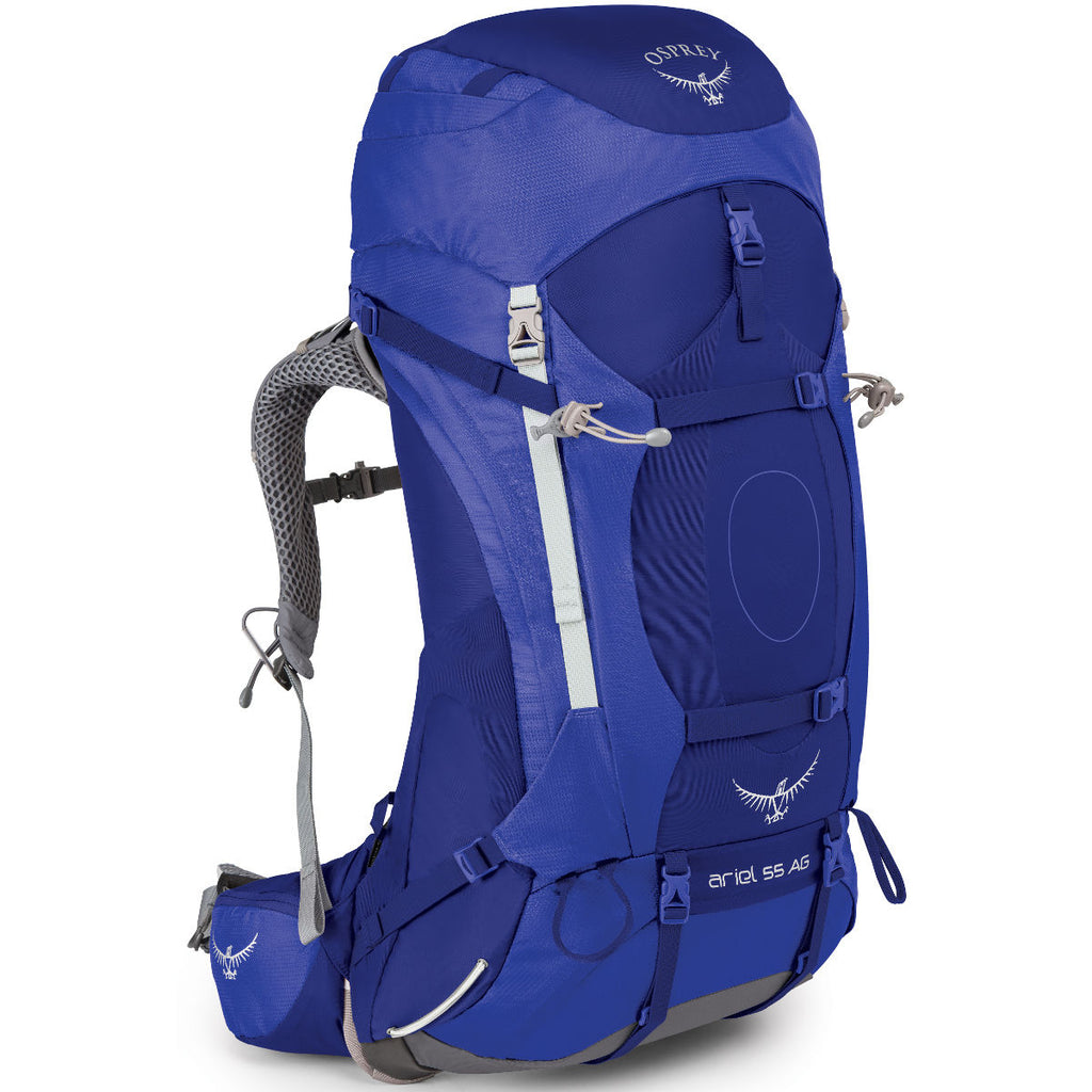 osprey ariel 55 backpack sale Women's 65 Claret Red / WXS/S reducing strain and discomfort during long days on the trail Osprey Ariel 55 Pack -