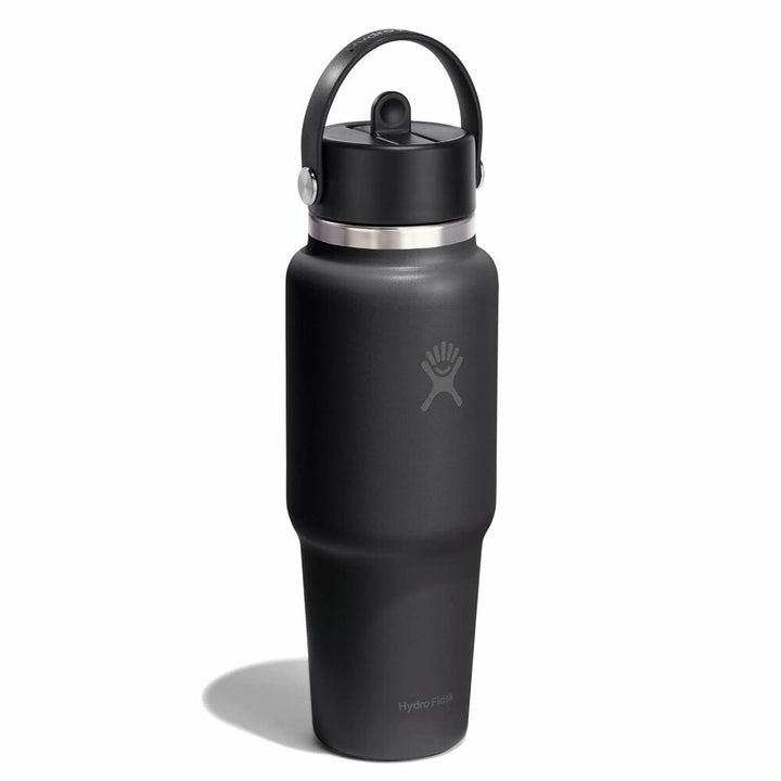 32 oz Wide Mouth Travel Bottle with Flex Straw Cap