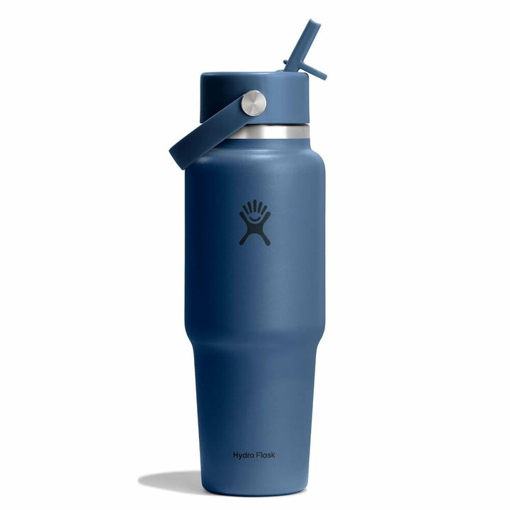 32 oz Wide Mouth Travel Bottle with Flex Straw Cap
