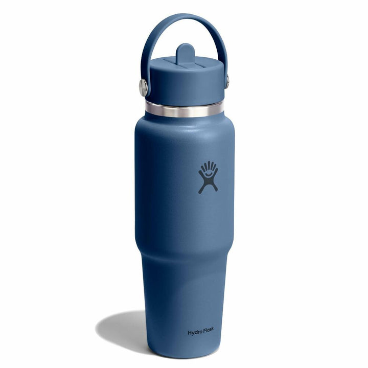 32 oz Wide Mouth Travel Bottle with Flex Straw Cap