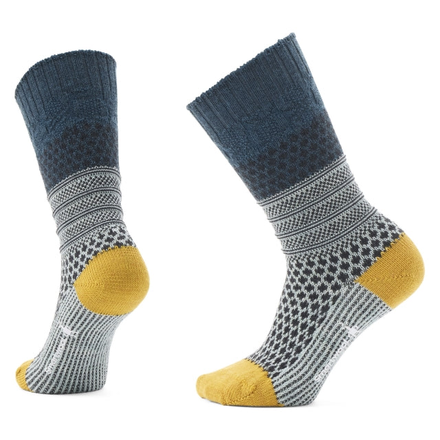 Everyday Popcorn Cable Full Cushion Crew Socks