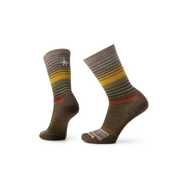 Women's Everyday Stitch Stripe Crew Socks