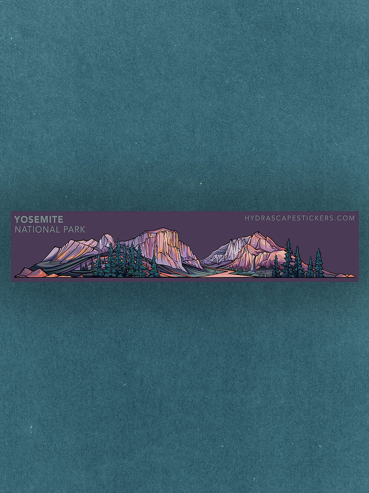 Yosemite National Park Miniscape Sticker