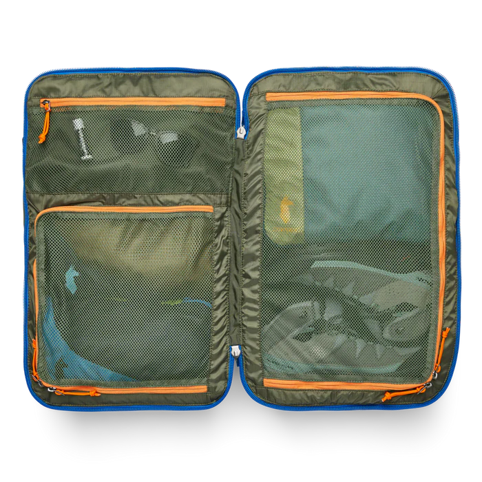cotopaxi allpa caribbean Cotopaxi Allpa 35 L Travel Pack Blue Spruce / Abyss