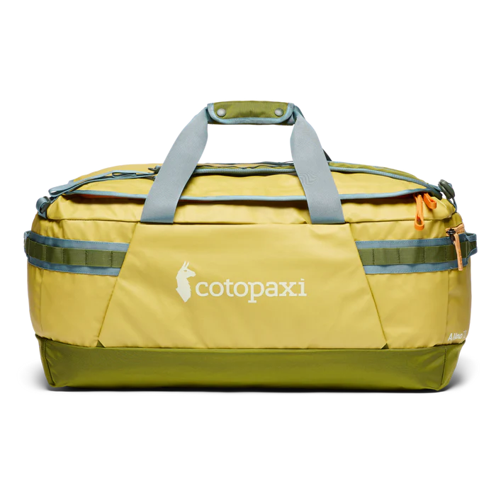 cotopaxi allpa 70 Cotopaxi Allpa Getaway 70L Duffel Lemongrass/Cedar