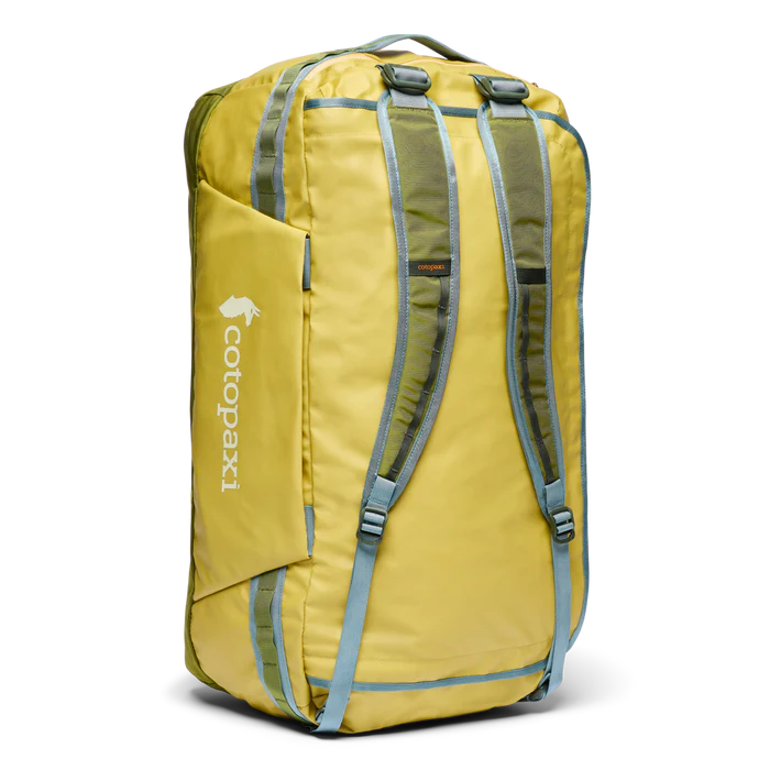 cotopaxi allpa 70l duffel Cotopaxi Allpa Getaway 70L Duffel Lemongrass/Cedar