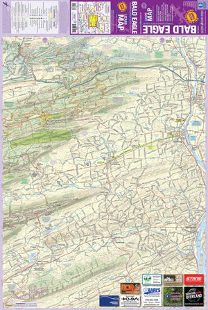 Bald Eagle State Forest, Pennsylvania Map
