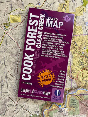 Cook Forest / Clear Creek, Pennsylvania Map