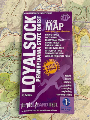 Loyalsock / Worlds End, Pennsylvania Map