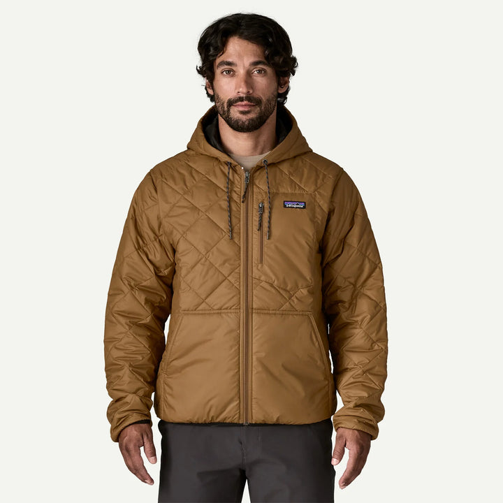 Men's Diamond Quilted Bomber Hoody