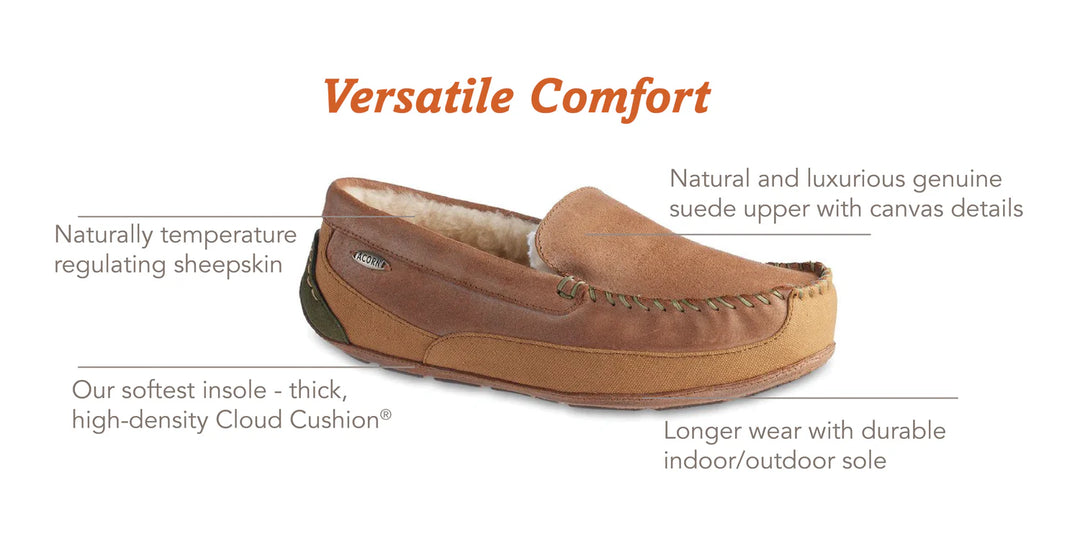 Men's Hamilton Suede Driving Moccasin