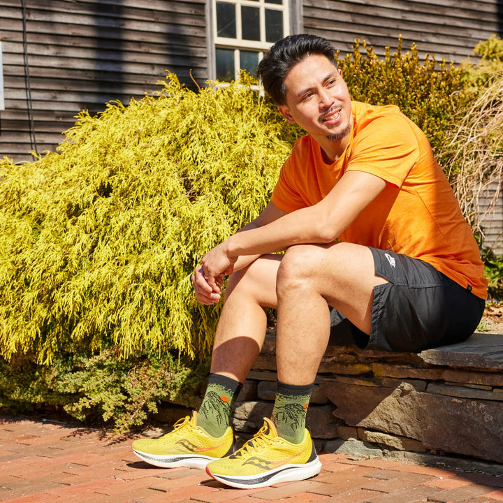 Men's Vert Micro Crew Ultra-Lightweight Running Sock
