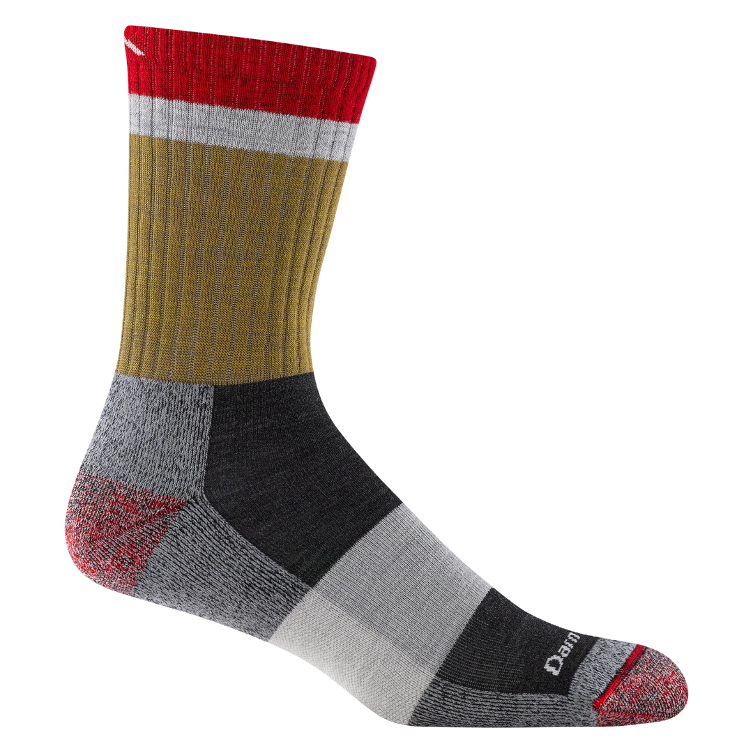 Men's Heady Stripe Micro Crew Lightweight with Cushion