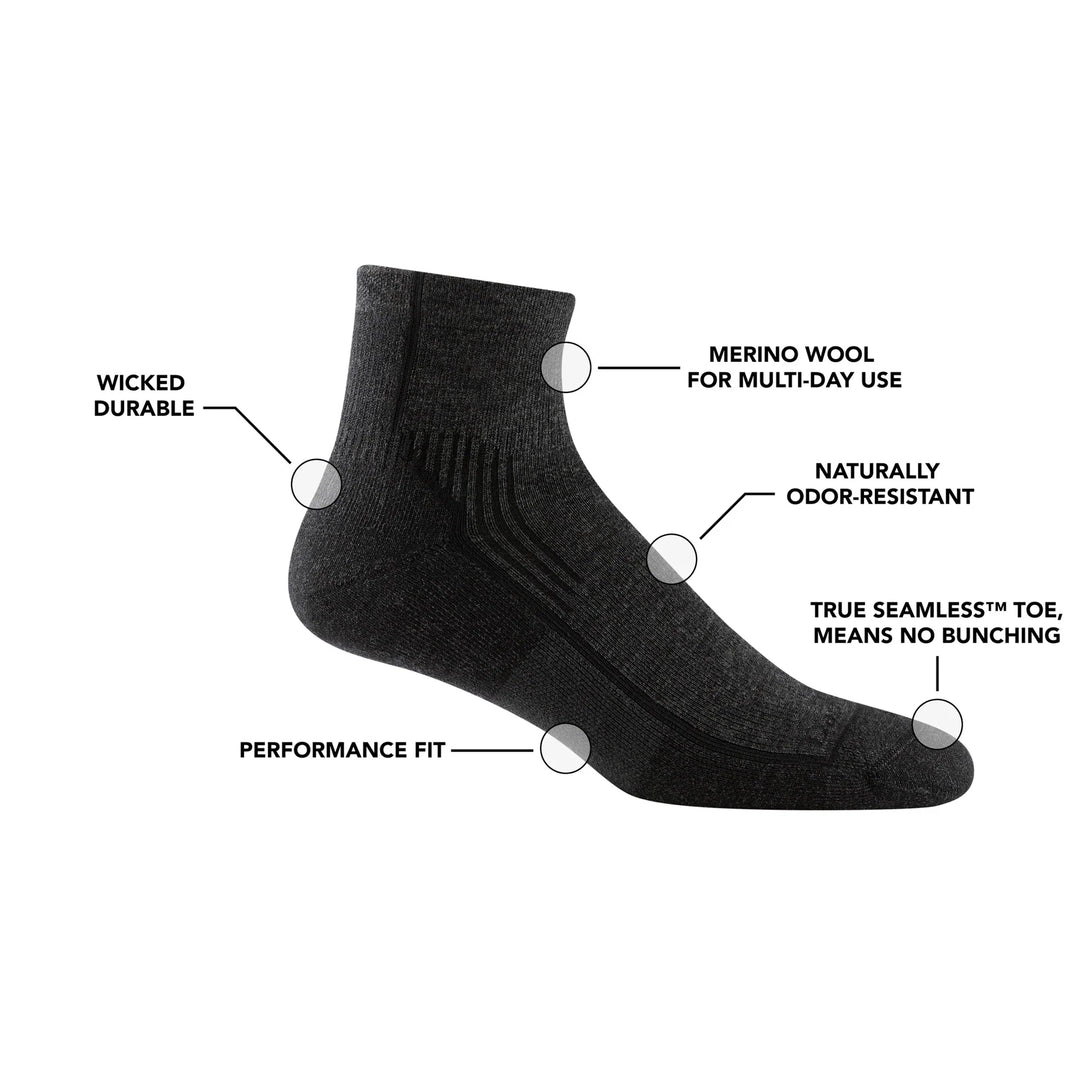 Men's Hiker 1/4 Midweight with Cushion