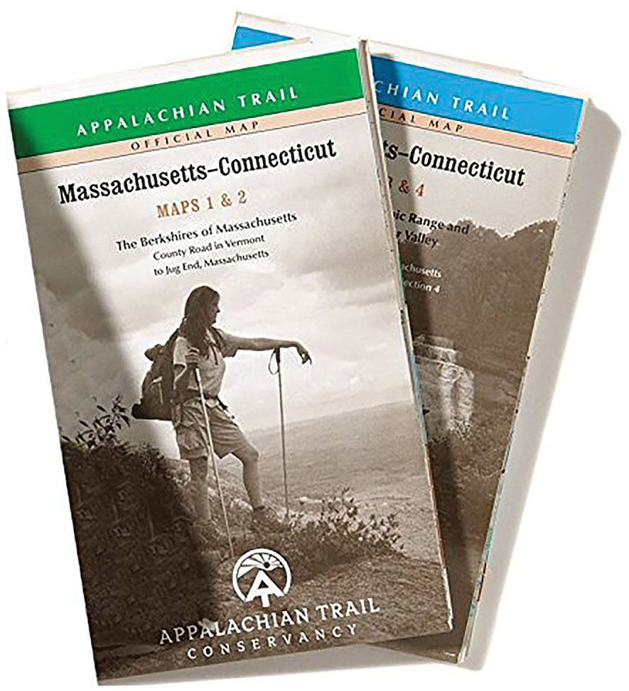 Appalachian Trail Conservancy Map & Guide Set - MA & CT