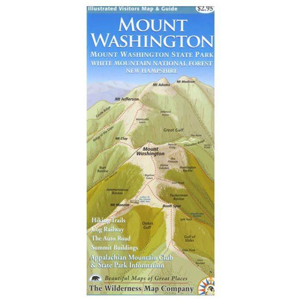 Mount Washington Trail Map & Guide - Easton Outdoor Company