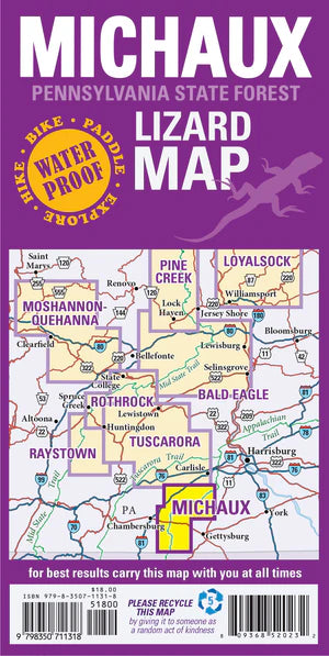Michaux, Pennsylvania Map