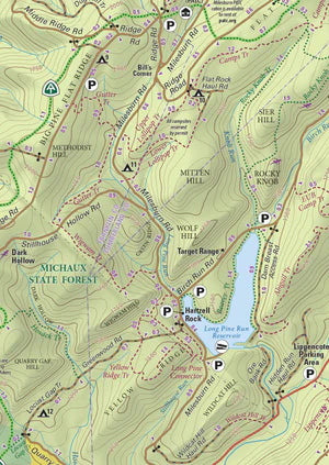 Michaux, Pennsylvania Map