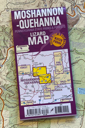 Moshannon / Quehanna, Pennsylvania Map