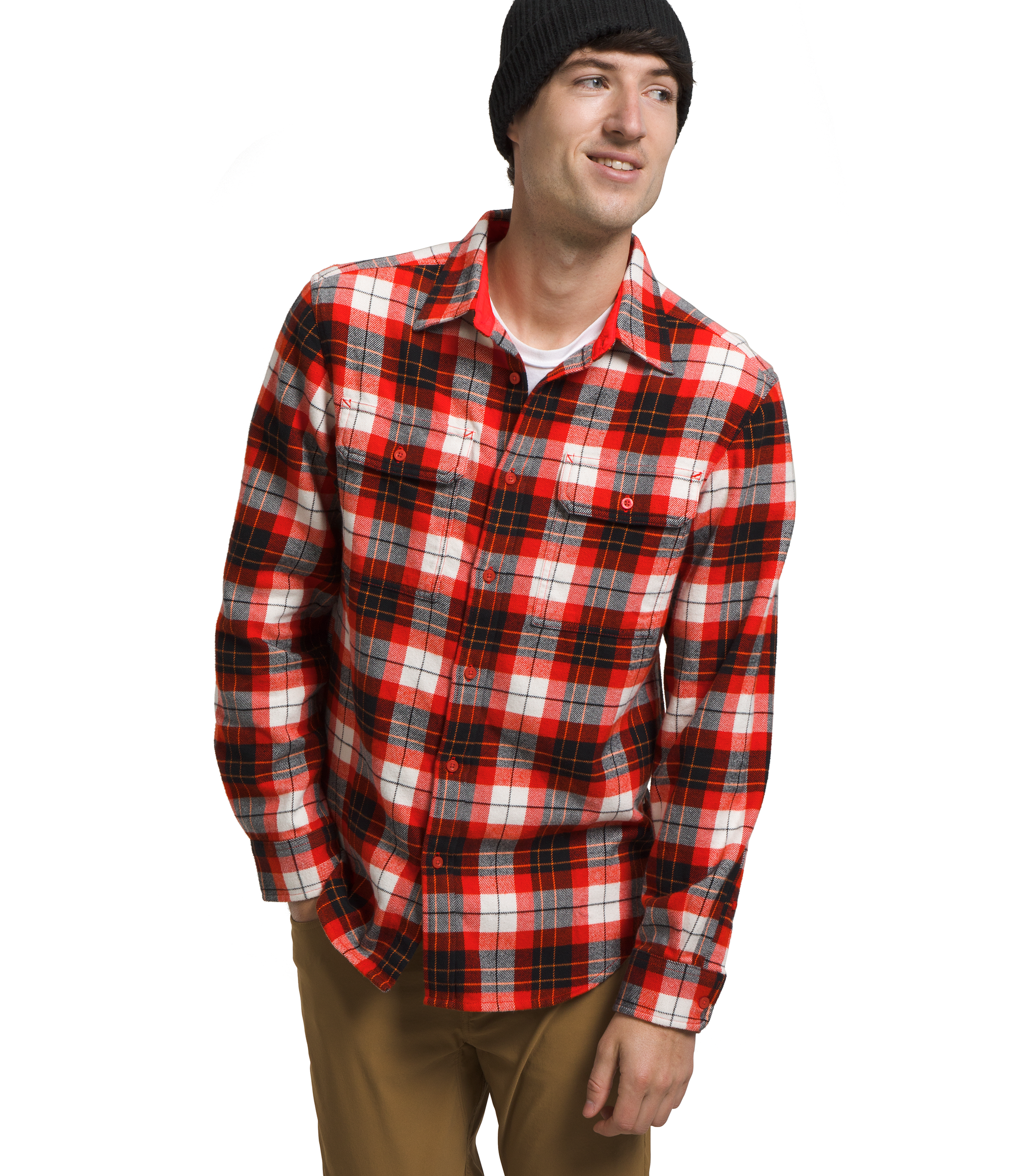 North face men's arroyo best sale flannel