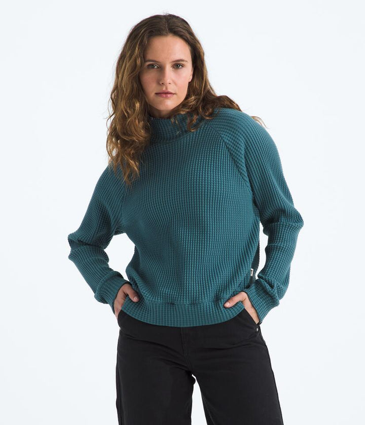 Women's Long-Sleeve Mock Neck Chabot