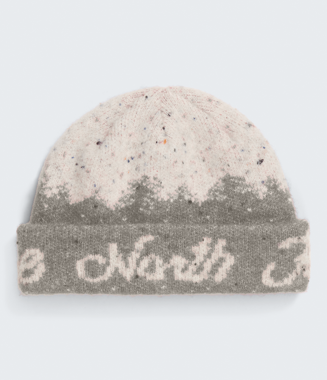 Cabin Mountainscape Beanie