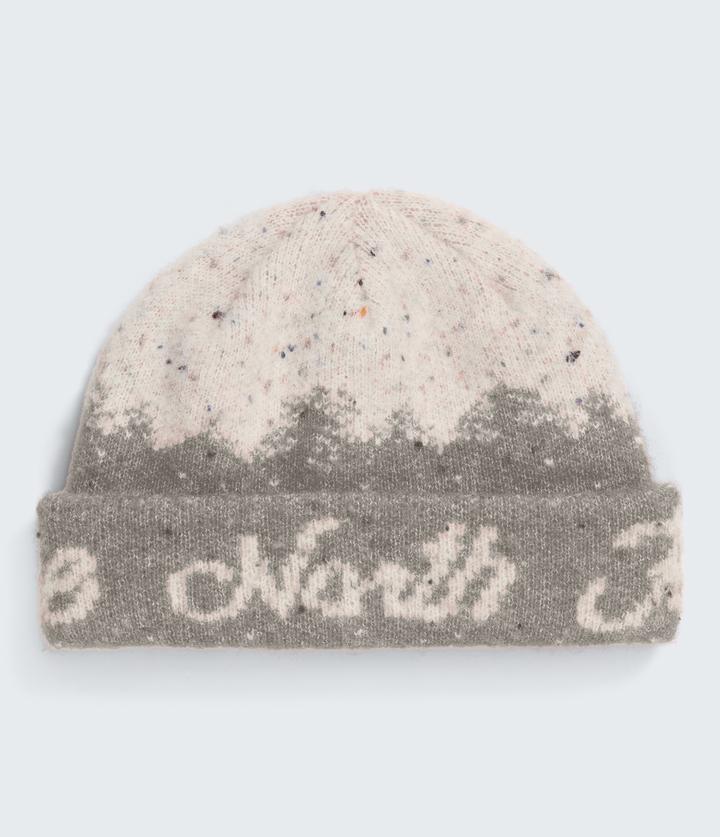 Cabin Mountainscape Beanie