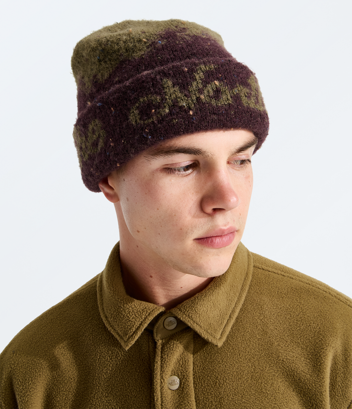 Cabin Mountainscape Beanie