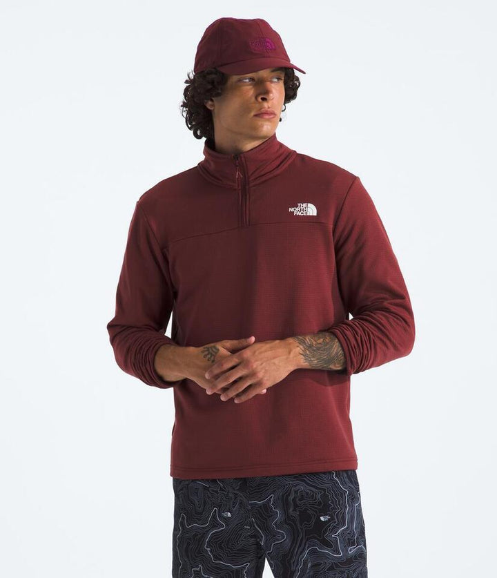 Men's Cedar Trail Grid Fleece 1/4 Zip