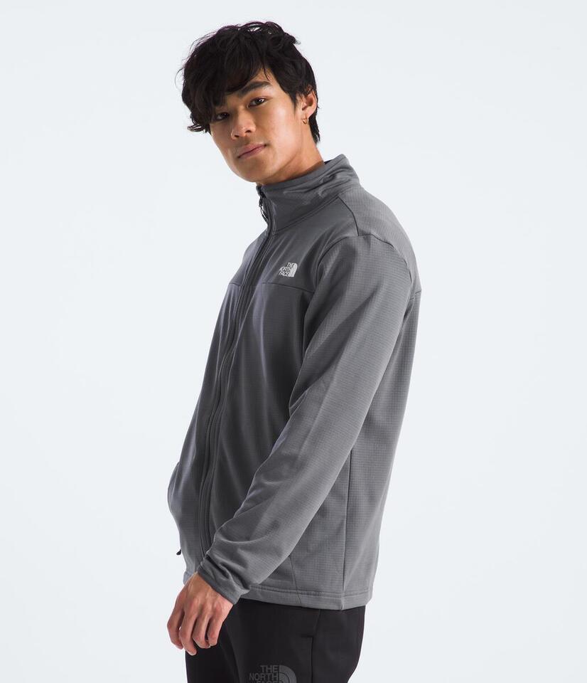 Men's Cedar Trail Grid Fleece Full Zip Jacket