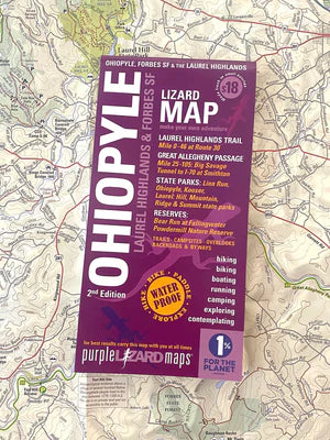 Ohiopyle / Laurel Highlands, Pennsylvania Map