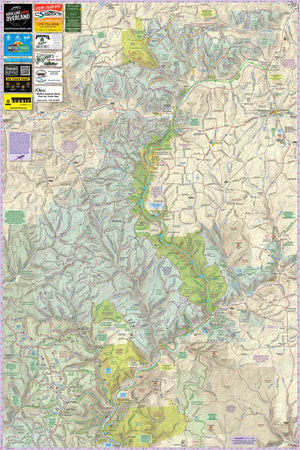 Pine Creek / Grand Canyon of Pennsylvania Map