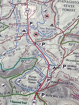 Pine Creek / Grand Canyon of Pennsylvania Map