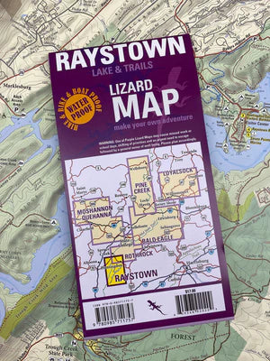 Raystown Lake, Pennsylvania Map