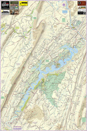 Raystown Lake, Pennsylvania Map