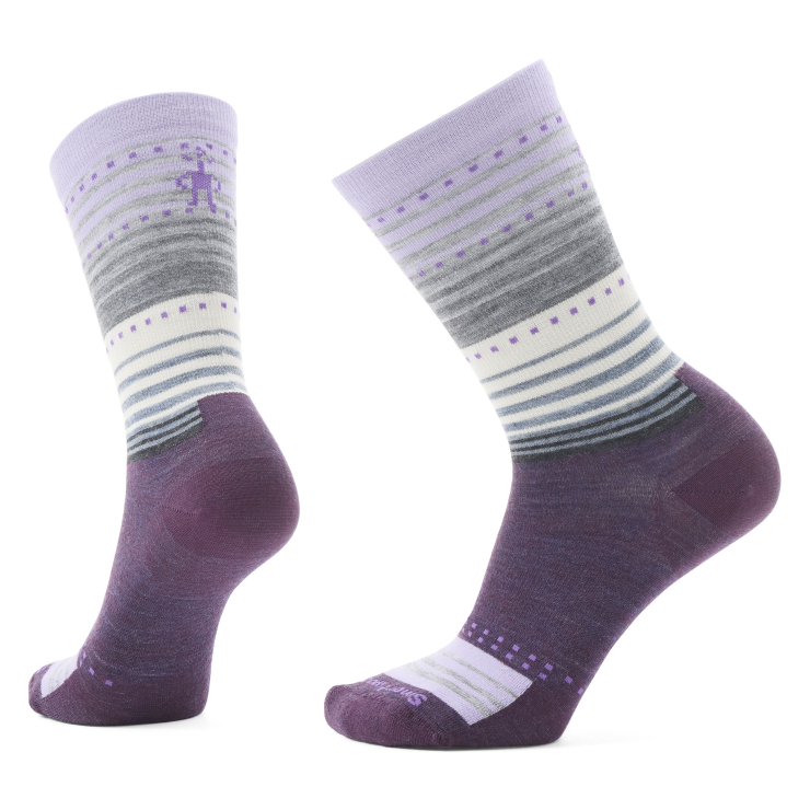 Women's Everyday Stitch Stripe Crew Socks