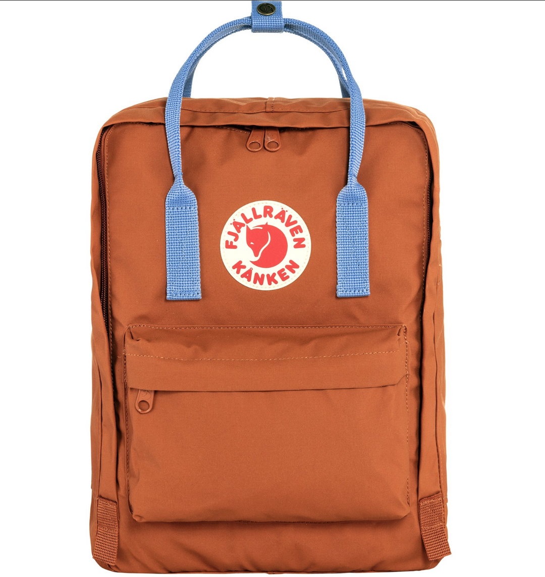 Fjallraven Kanken Backpack Teracotta Brown Ultramarine