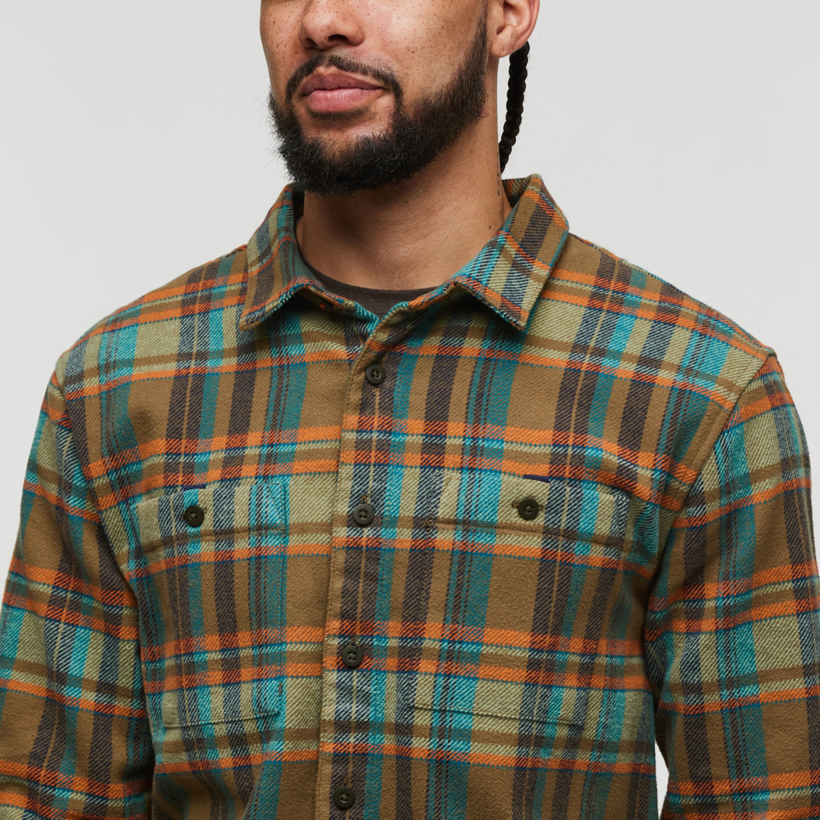 Men's Mero Organic Flannel Shirt