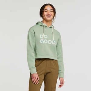 Women's Do Good Organic Crop Sweatshirt