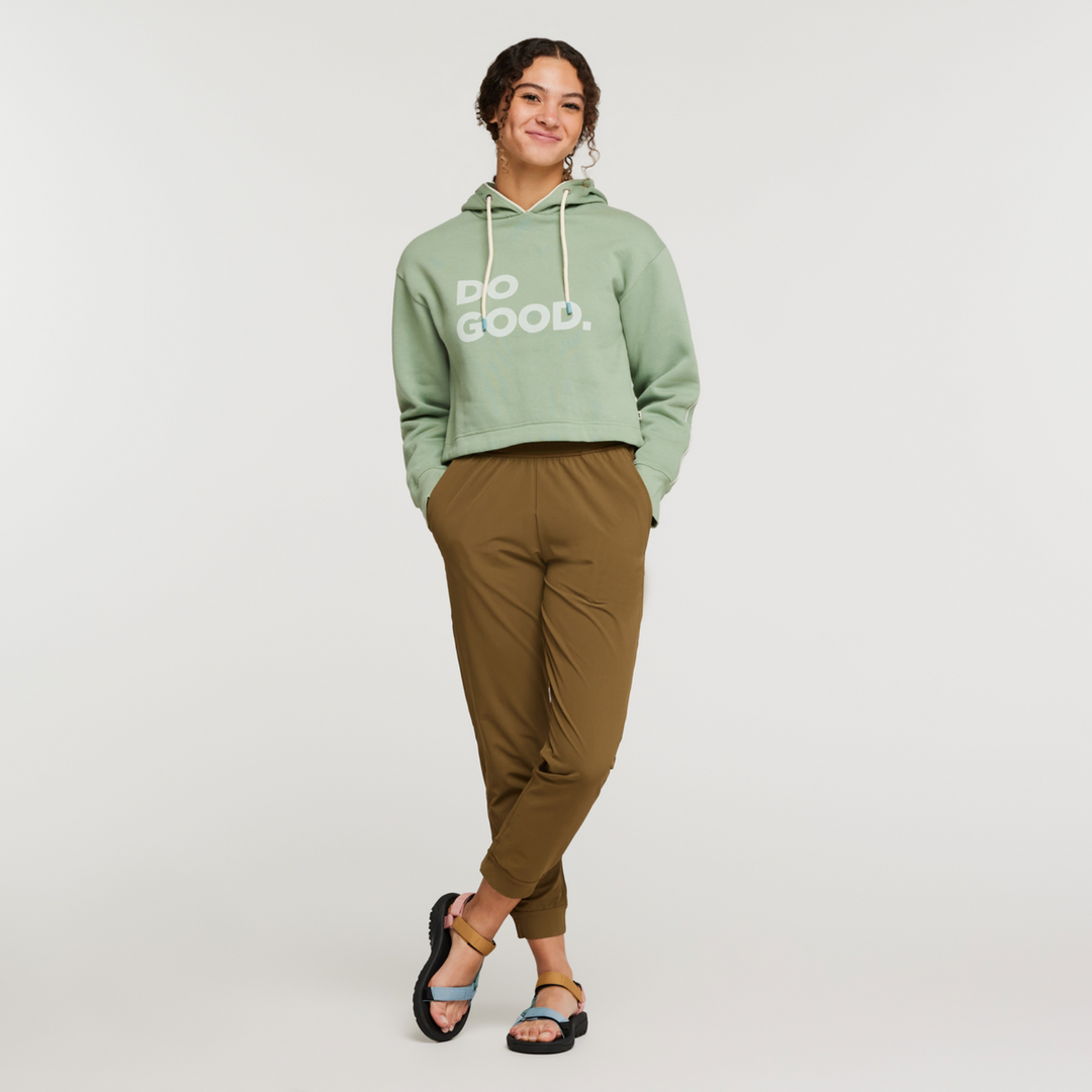 Women's Do Good Organic Crop Sweatshirt