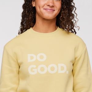 Women's Do Good Organic Crew Sweatshirt