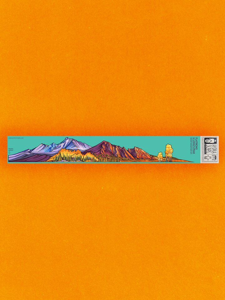 Flatirons & Longs Peak Infinity Sticker