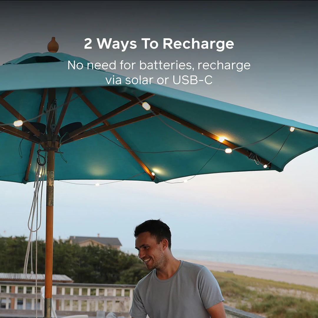 Solar String Lights 18'