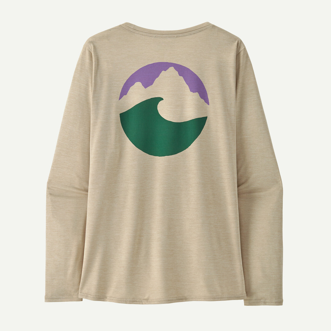 Women's Long-Sleeve Capilene Cool Daily Graphic Shirt